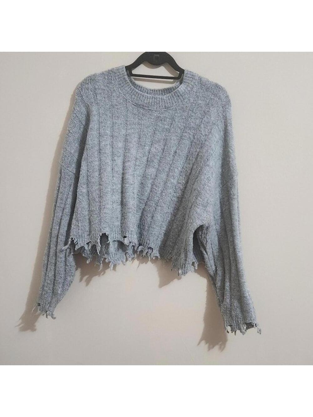 Double zero long sleeve pullover sweater size L